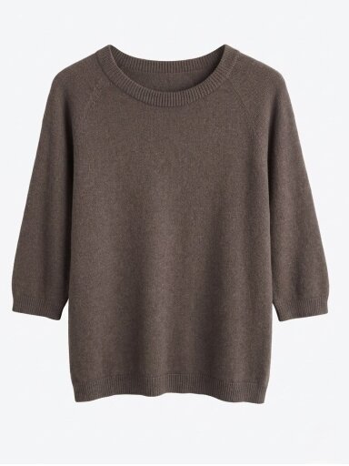 Megztinis "Baby alpaca brown"