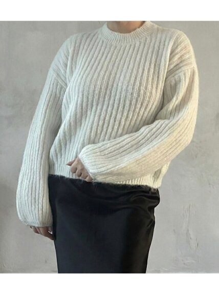 Megztinis "Sheep one white"