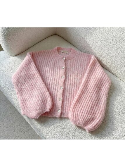 Megztinis "Sheep two pink" 1 Megztinis "Sheep two pink" 1