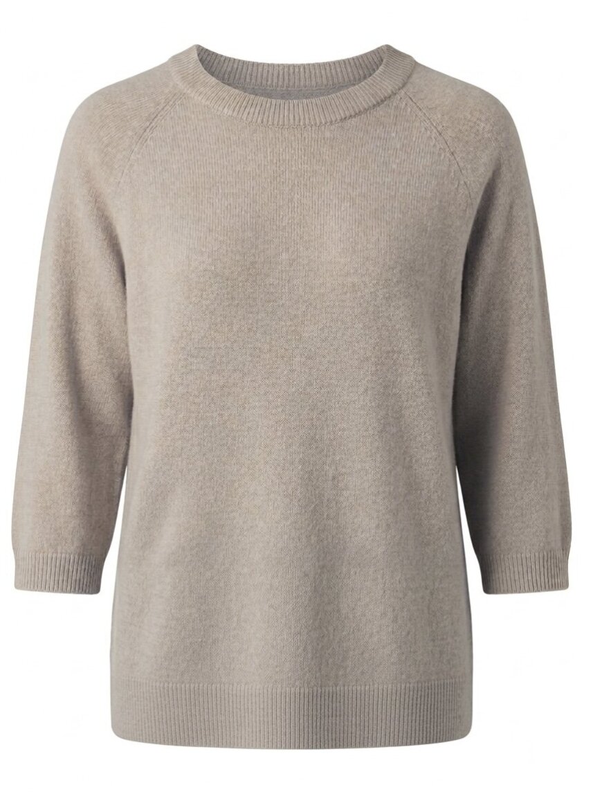 Megztinis "Baby alpaca sand" 1 Megztinis "Baby alpaca sand" 1